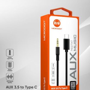 Auxiliary Audio Cable Aux 3.5 to Type C